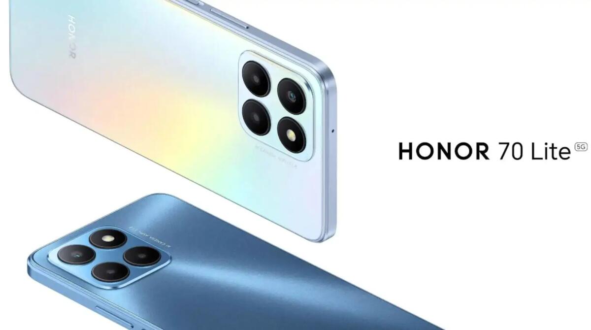 HONOR 70 Lite 5G ufficiale | Scopri la SCHEDA TECNICA - 