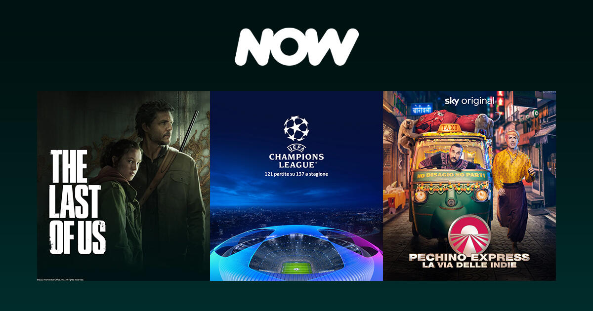 Promozione NOW TV: Cinema, Intrattenimento e Sport a 19,99 euro - 