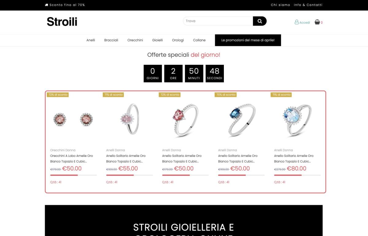 Stroilioroutlet.shop è un sito affidabile o una truffa? - 