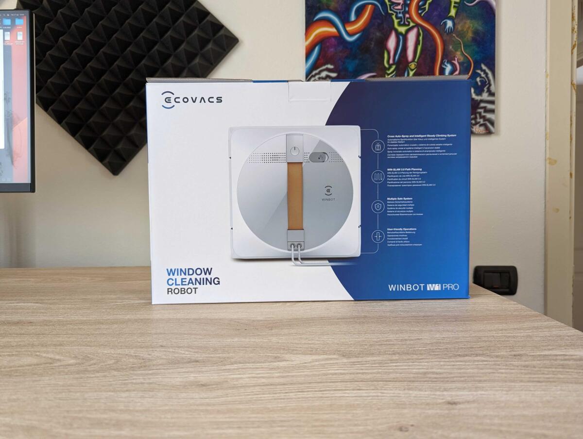 Recensione ECOVACS Winbot W1 Pro Robot Lavavetri - 