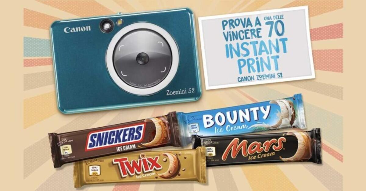 Concorso MARS ITALIA: vinci Instant Print Canon | Come Partecipare - 