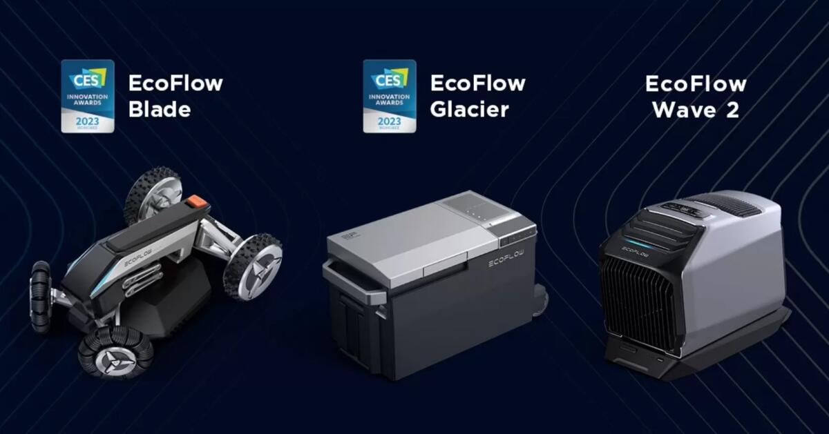 EcoFlow presenta i nuovi dispositivi Blade, Glacier e Wave 2 - 