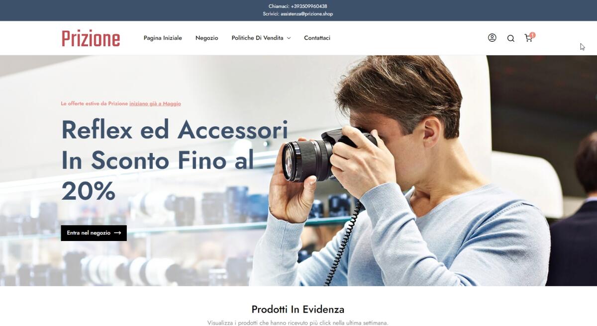 Prizione.shop è un sito affidabile o una truffa? - 