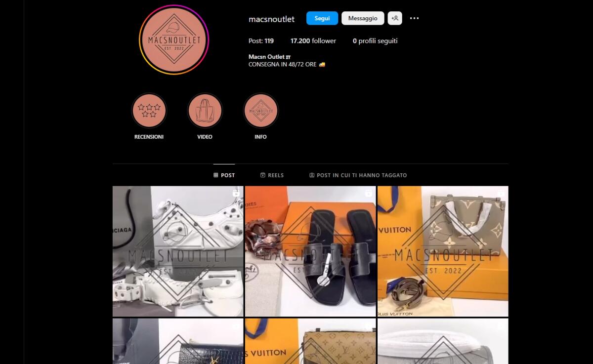 Macsnoutlet su Instagram: affidabile o una truffa? - 
