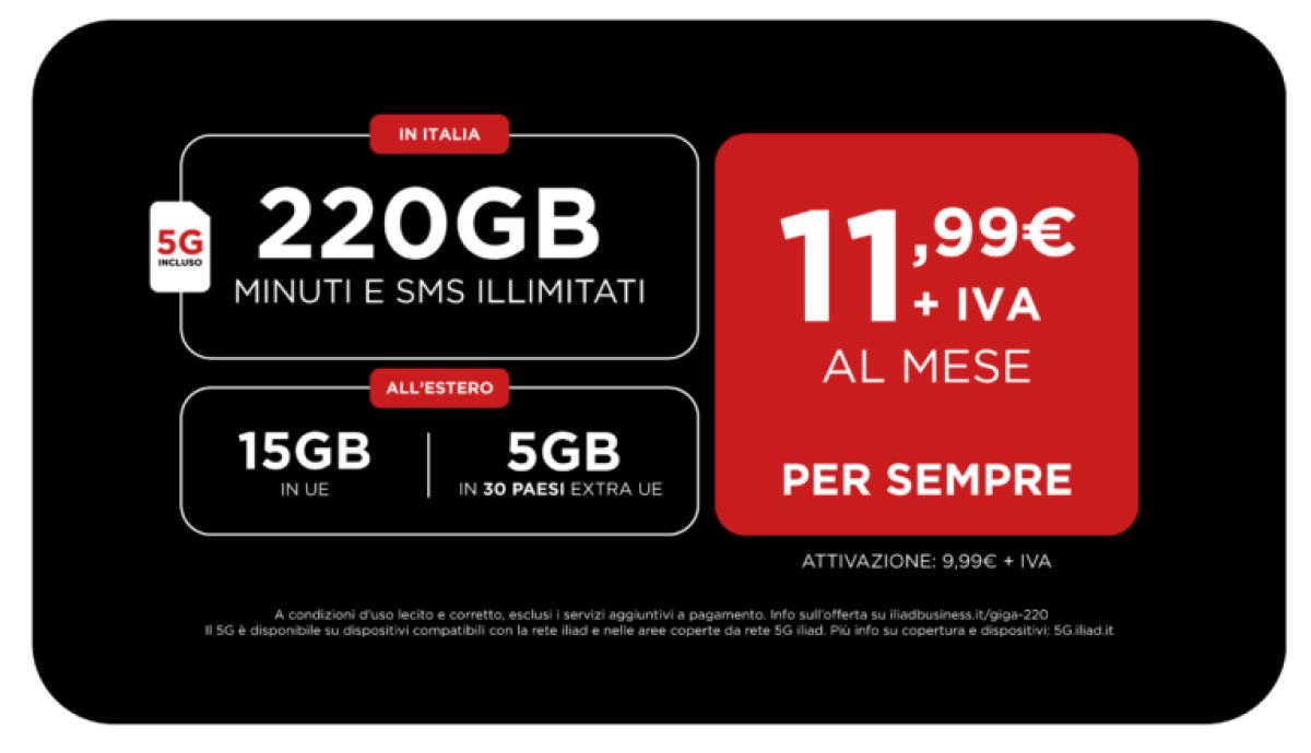 IliadBusiness nuova offerta Iliad dedicata ai professionisti - 