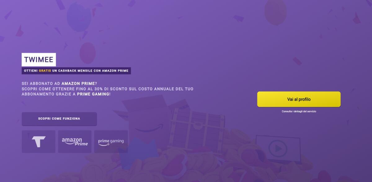 TWIMEE: guadagnare con l'abbonamento Amazon Prime - 
