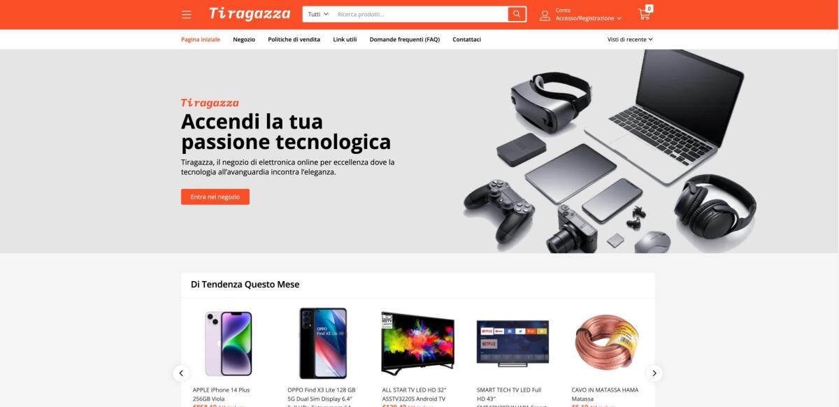 Tiragazza.shop è un sito affidabile o una truffa? - 