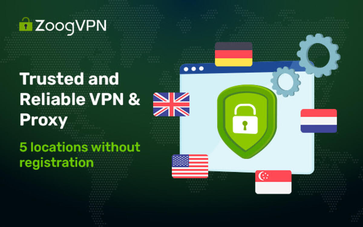 Zoogvpn: VPN GRATIS a vita con 10 GB di traffico al mese - 