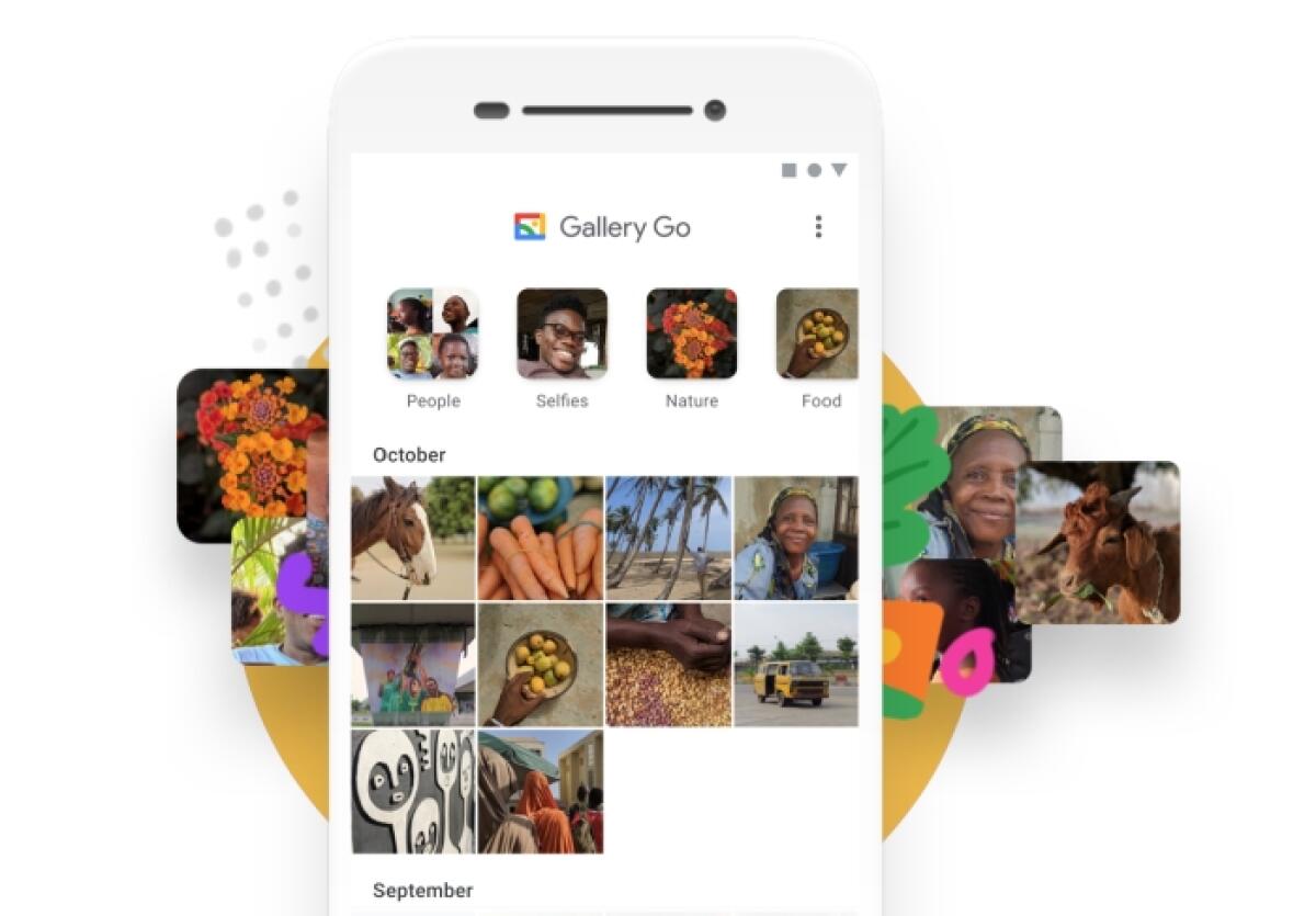 Galleria alternativa per Android leggera e veloce: Gallery Go - 