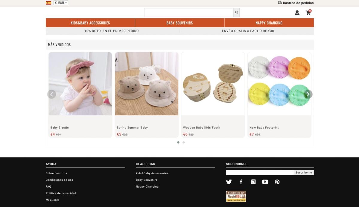 Tafootwear.shop è un sito affidabile o una truffa? - 