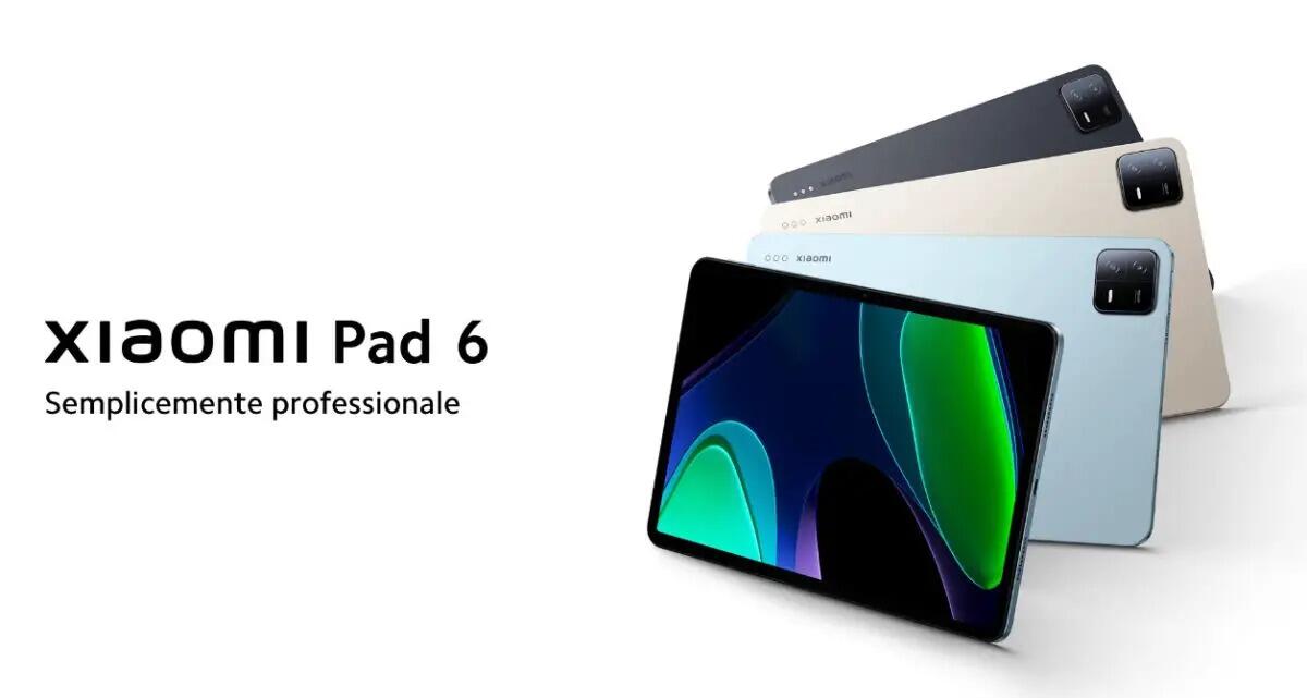 Tablet Xiaomi Pad 6 ufficiale | Scopri la SCHEDA TECNICA - 