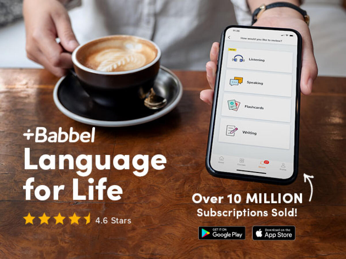 Abbonamento Babbel a vita a soli 239 euro - OFFERTA - 