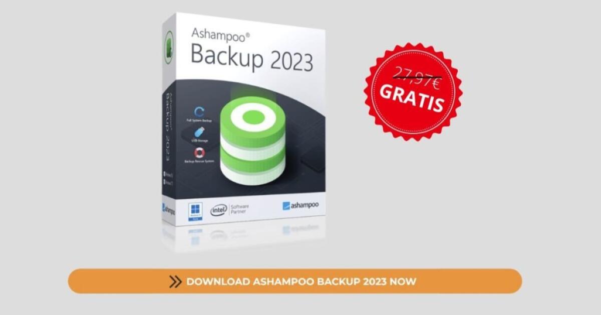 Scarica Ashampoo Backup 2023 GRATIS per sempre | PC Windows - 