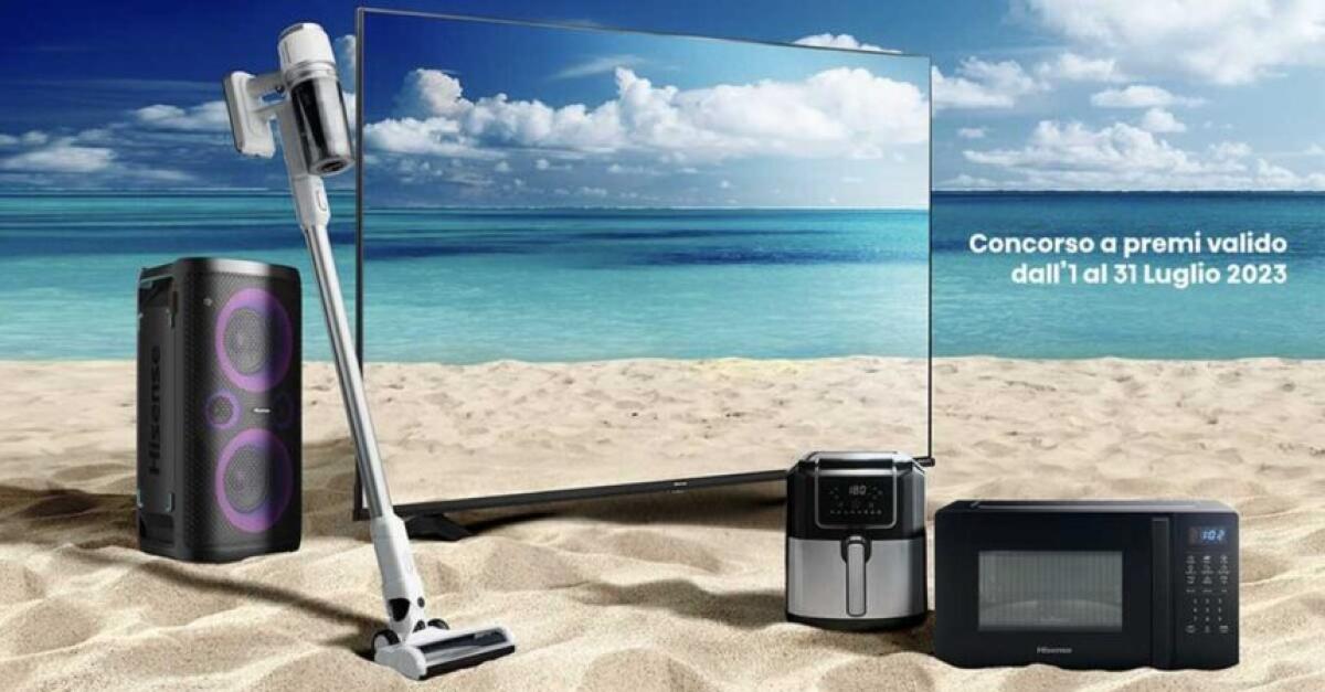 Concorso HISENSE: vinci tanti elettrodomestici | Come Partecipare - 