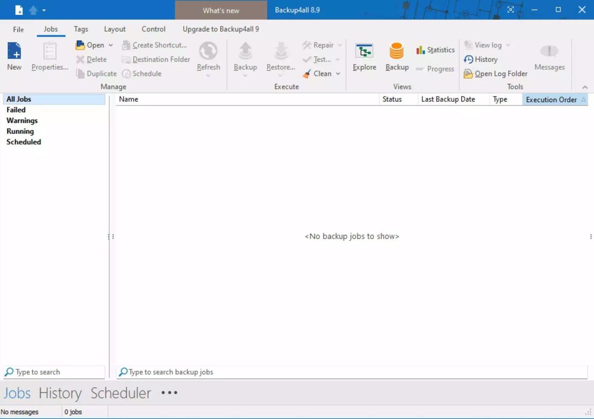 Scarica Backup4all Standard 8.9 GRATIS per sempre | PC Windows - 