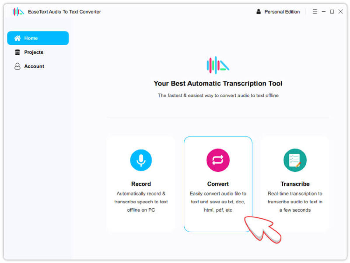 Scarica EaseText Audio to Text Converter GRATIS per 1 anno - 