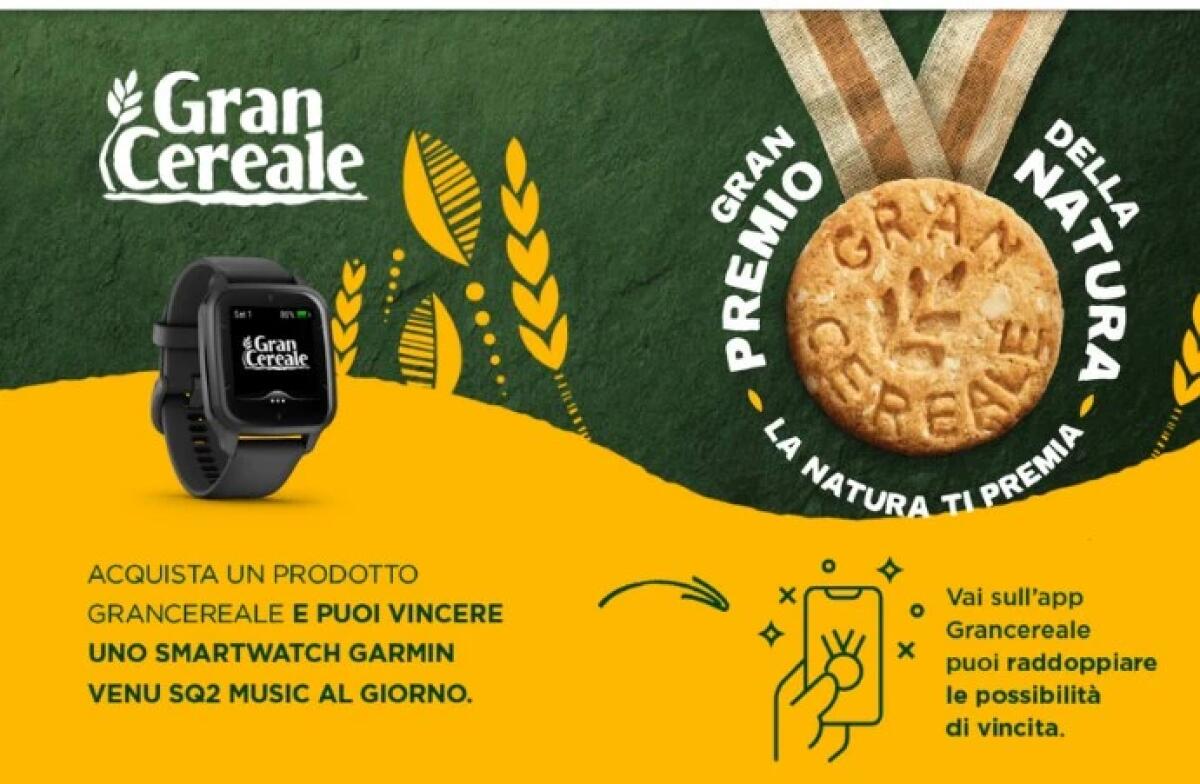 Concorso Gran Cereale: vinci smartwatch Garmin | Come Partecipare - 