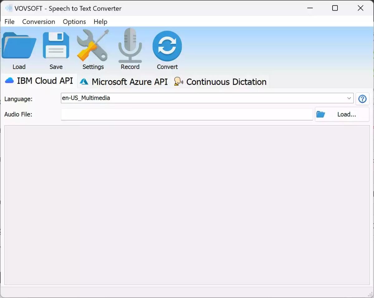 Scarica Vovsoft Speech to Text Converter GRATIS per sempre | PC Windows - 