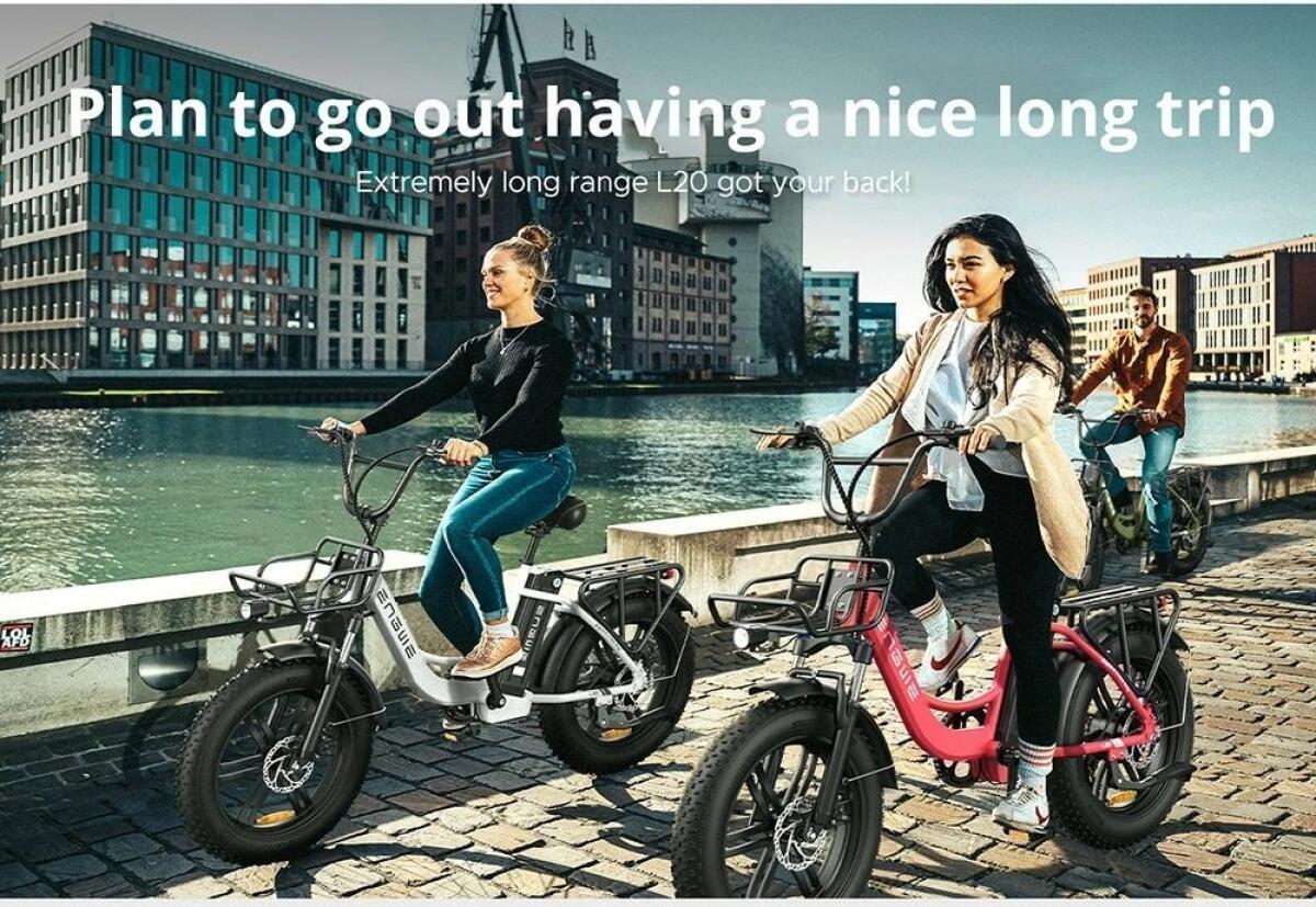 Bici Elettrica ENGWE L20 in OFFERTA a 999 euro, spedizione inclusa da Europa - 