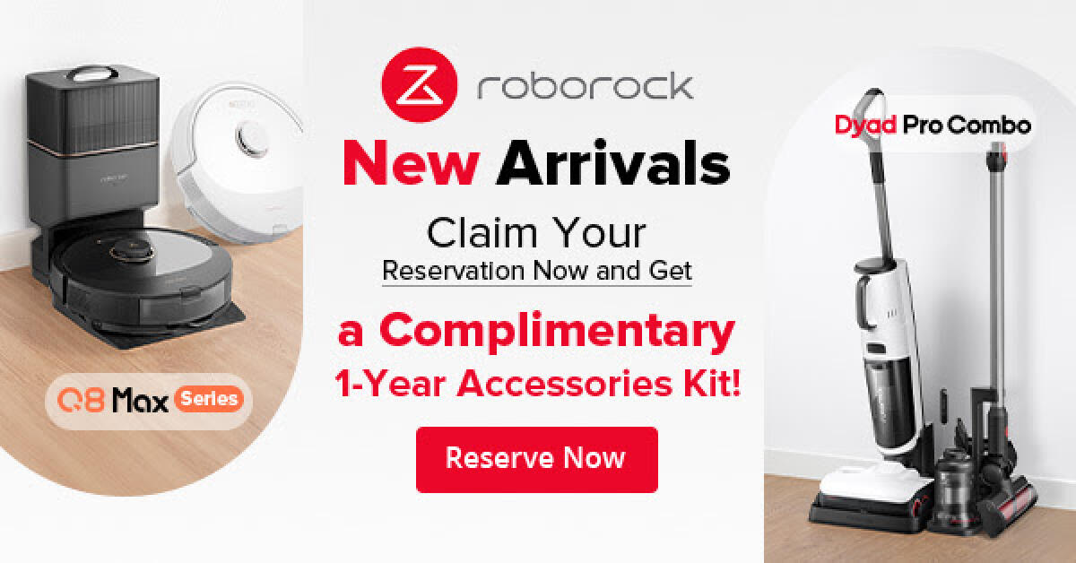Ecco i nuovi Roborock Q8 Max Series e Dyad Pro Combo - OFFERTA LANCIO - 