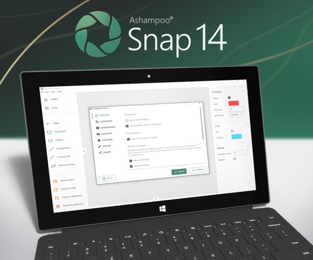 Scarica Ashampoo Snap 14 GRATIS per sempre | PC Windows - 