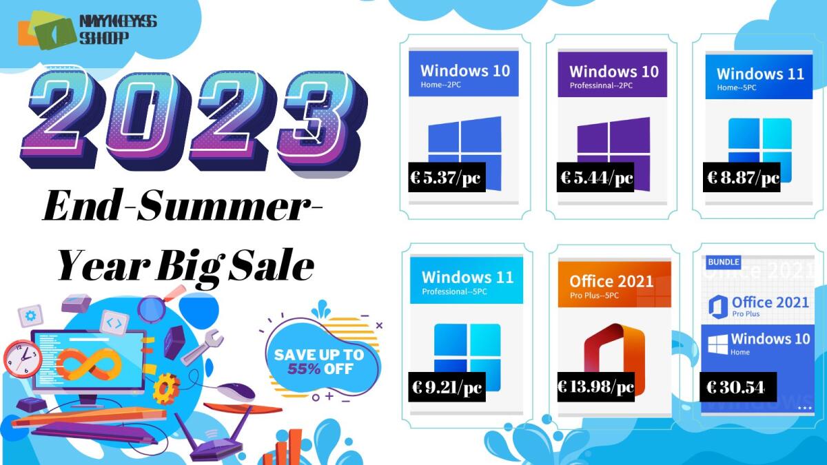 Promozione esclusiva di MyKeysShop: licenze Windows autentiche da soli 6,55€! - 