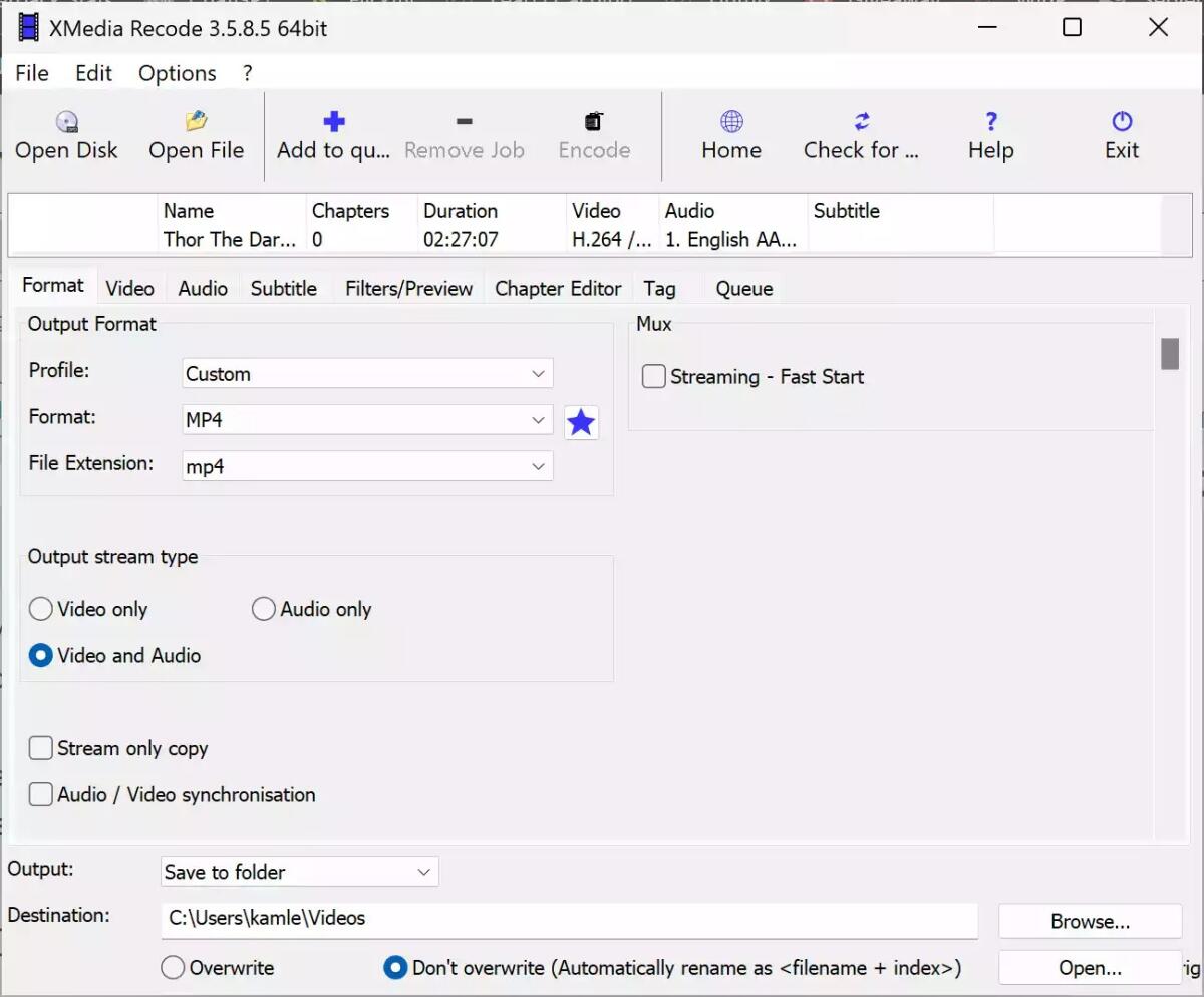 Scarica XMedia Recode GRATIS per sempre | PC Windows - 