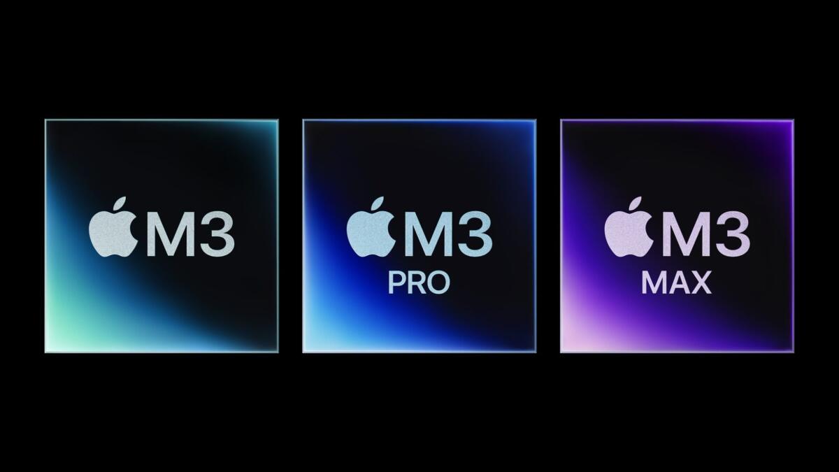 Apple presenta i nuovi chip M3, M3 Pro e M3 Max - 