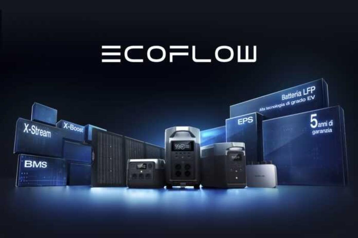 Offerte Black Friday ECOFLOW: power station in SCONTO - 
