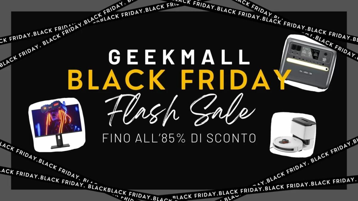 3 prodotti INCREDIBILI da comprare per il Black Friday di Geekmall - 