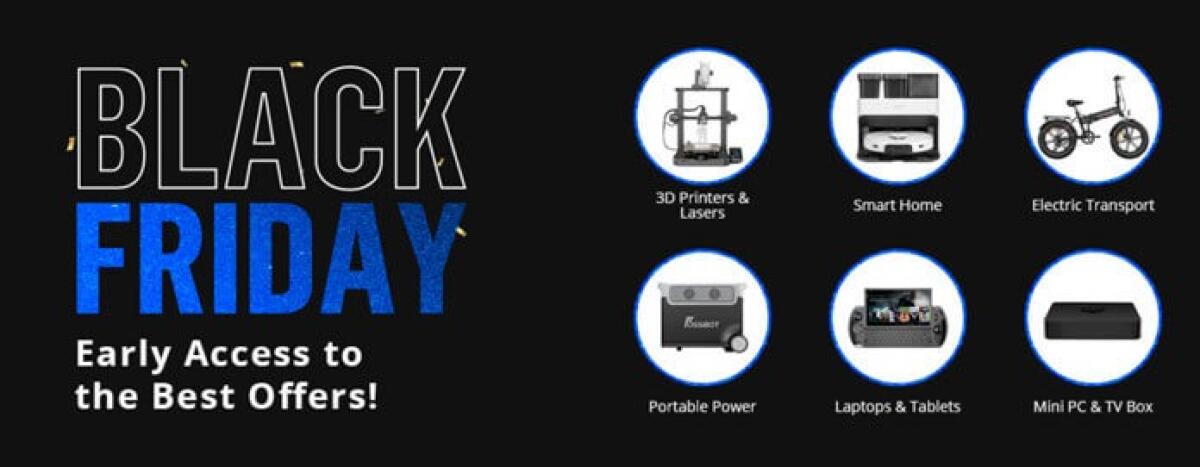 Migliori Coupon e Offerte per il Black Friday di Geekbuying - 