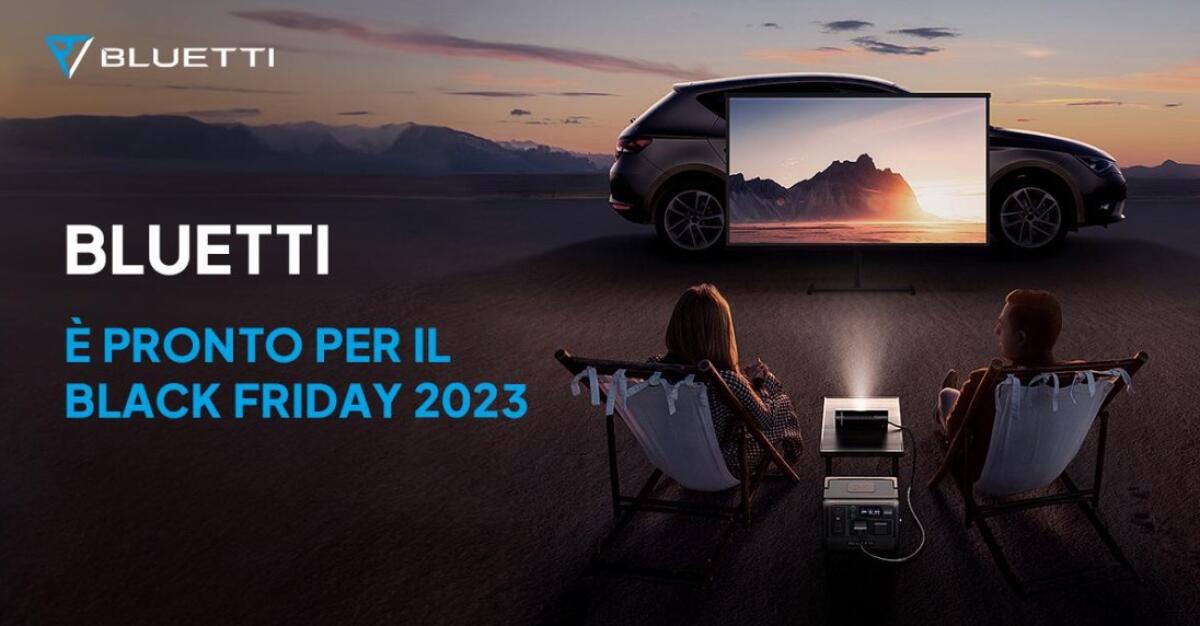 BLUETTI Black Friday 2023: Offerte esclusive sulle Power Station Portatili - 