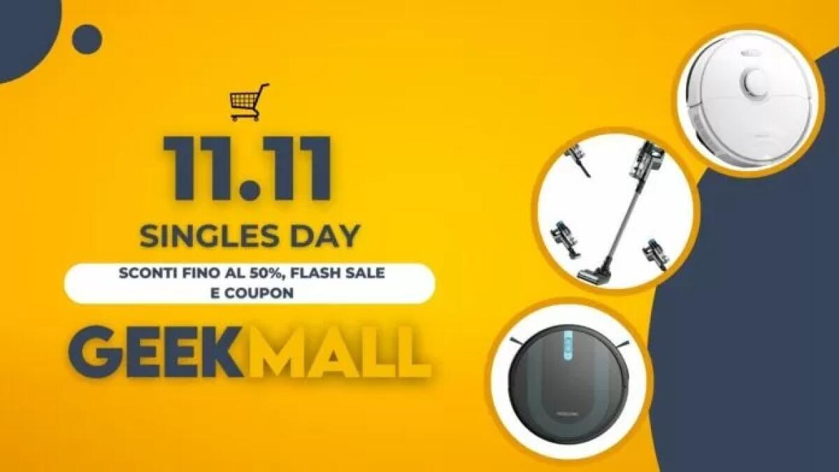 Iniziano gli sconti per la festa Singles Day 11.11 su Geekmall - 