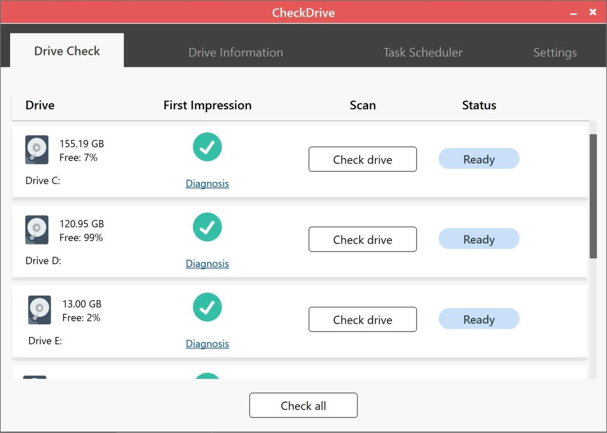 Scarica Abelssoft CheckDrive 2023 GRATIS per sempre | PC Windows - 