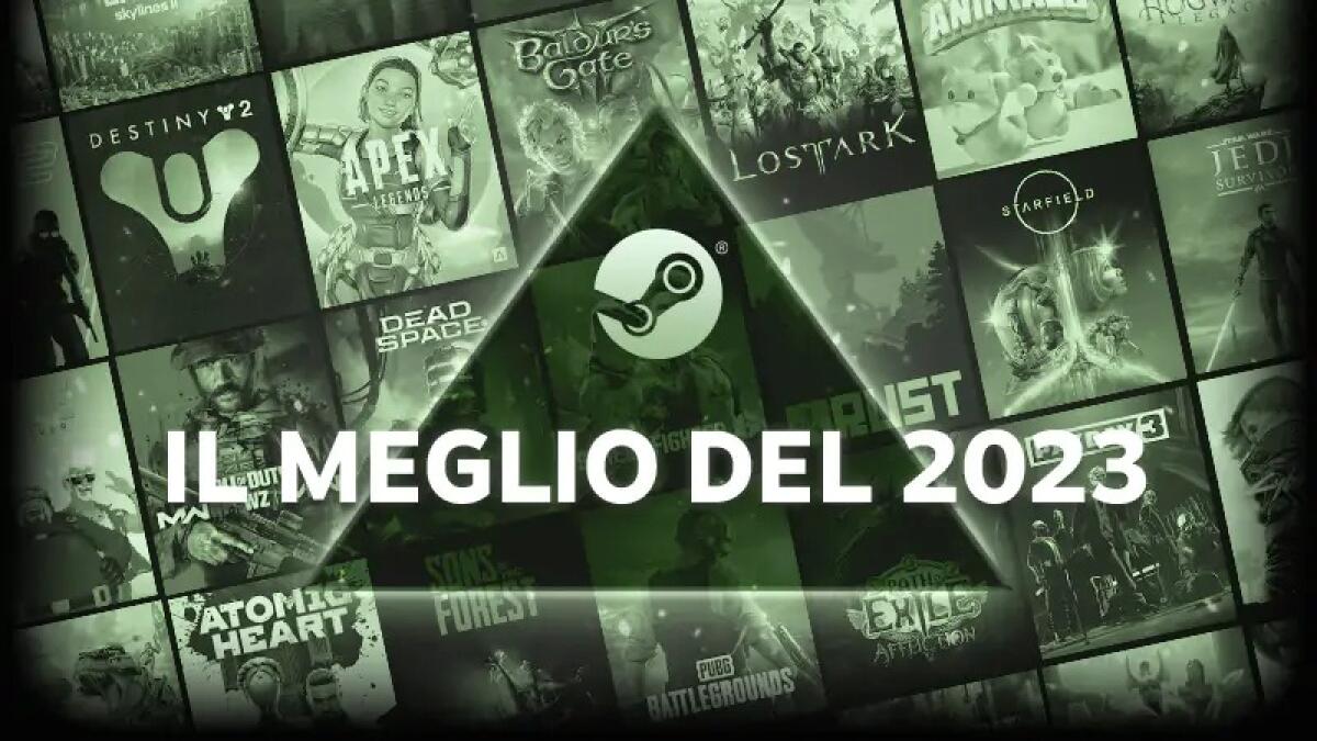 I titoli più venduti giocati su Steam nel 2023 (anche Steam Deck) - 