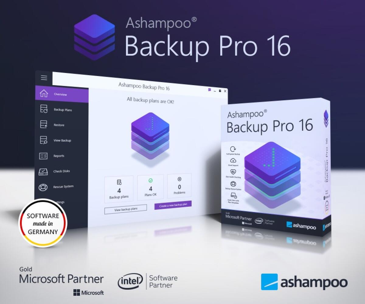 Scarica Ashampoo Backup Pro 16 GRATIS per sempre | PC Windows - 