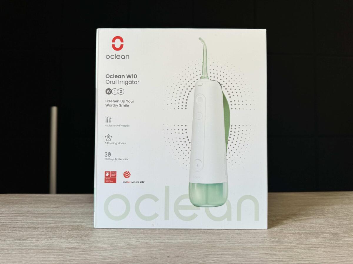 Recensione Oclean W10 Idropulsore dentale senza fili - 