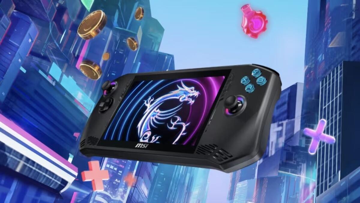 Ecco la nuova console portatile MSI Claw, alternativa a ROG Ally - 