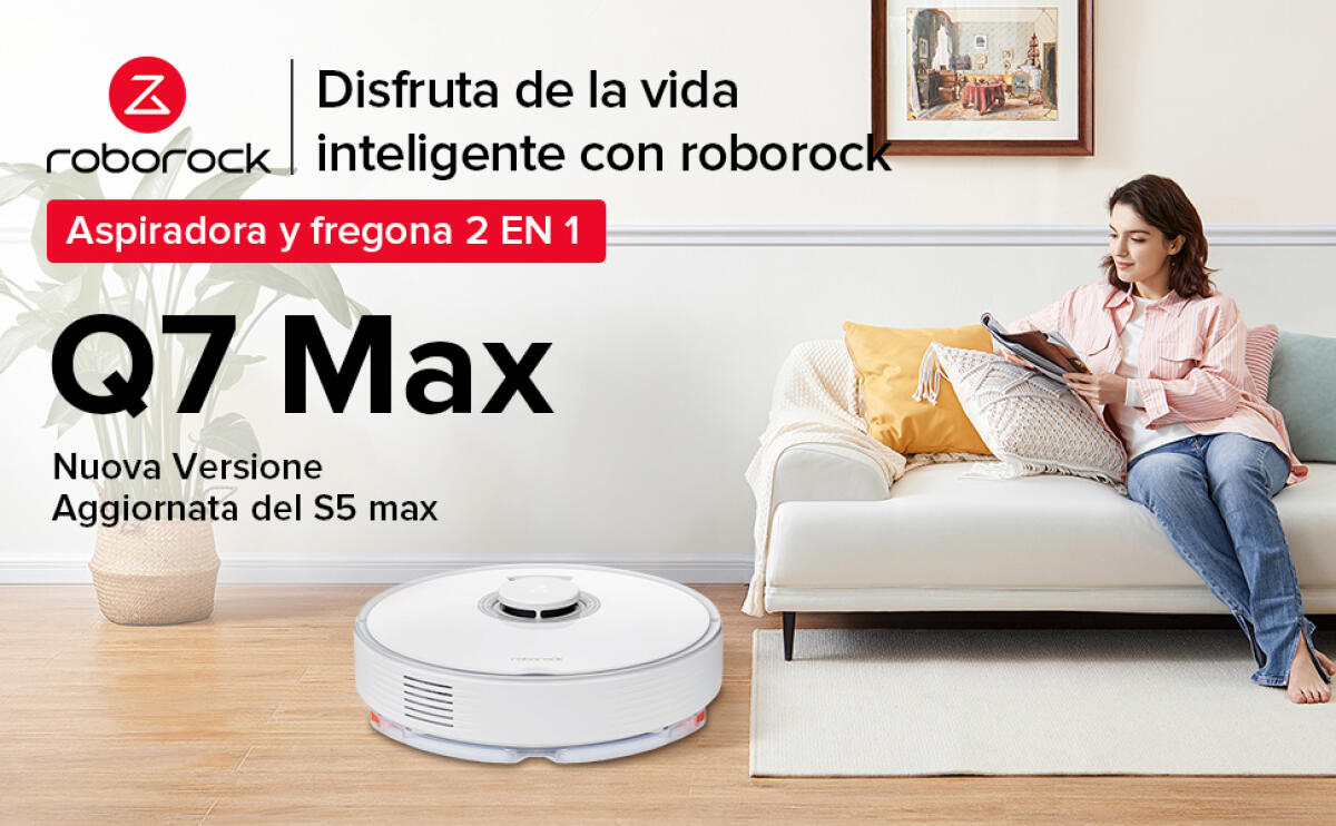 Robot Aspirapolvere Roborock Q7 MAX Offerta Sconto Amazon - 