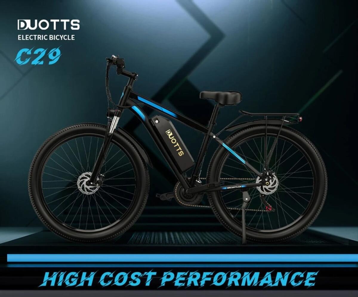 Bici Elettrica DUOTTS C29 in OFFERTA a 779 euro, spedizione inclusa da Europa - 