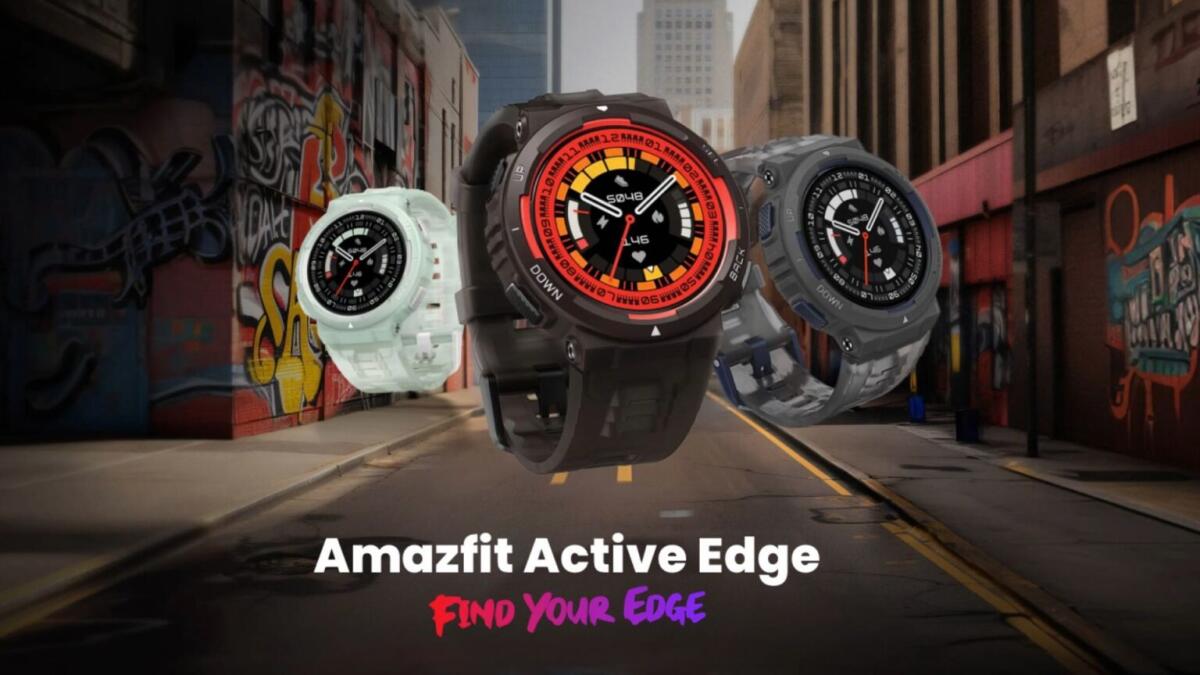 Lo smartwatch Amazfit Active Edge arriva in Italia - Prezzo - 