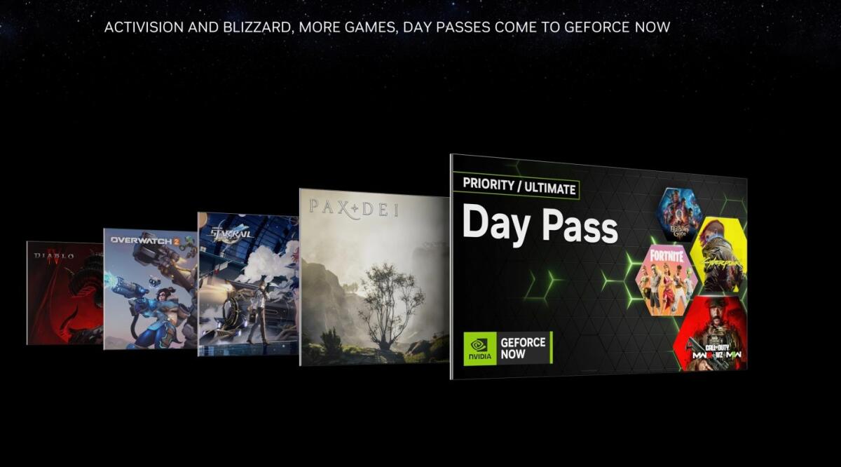 NVIDIA GeForce NOW lancia il nuovo piano Day Pass - 