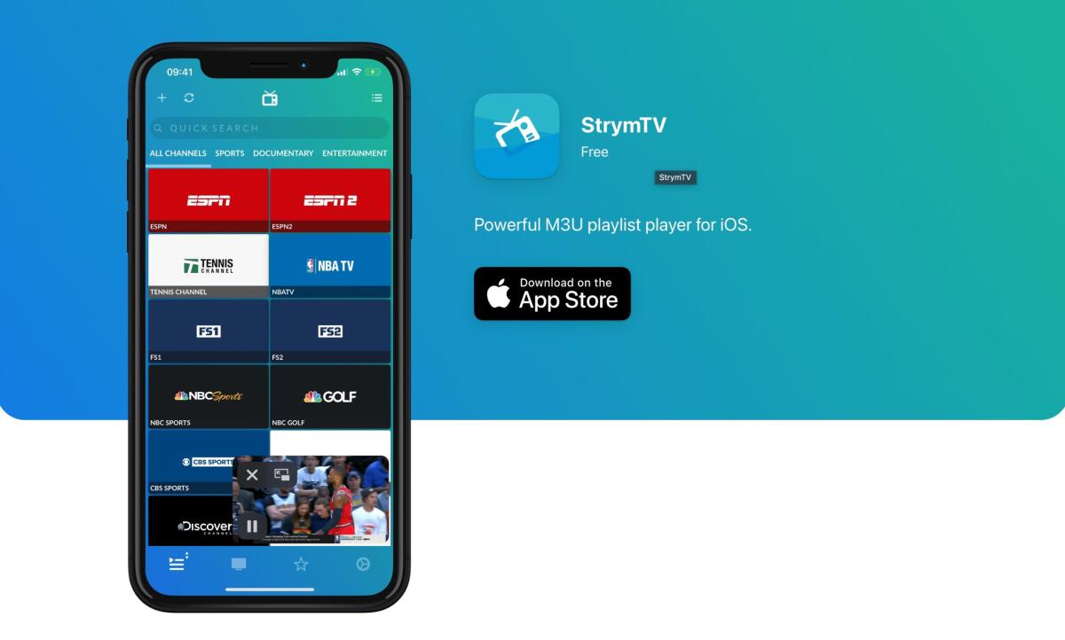 ‎StrymTV: sport in streaming gratis su iPhone, iPod, iPad - 