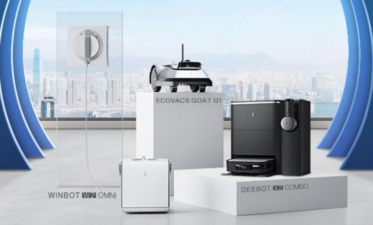 ECOVACS WINBOT W2, GOAT G1 e X2 COMBO arrivano in Italia - 