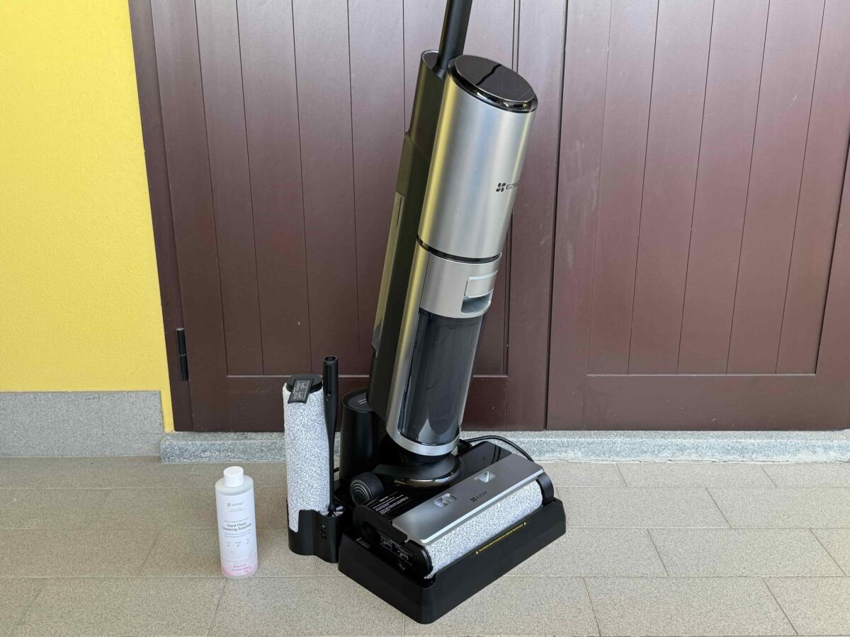 Recensione EZVIZ RH2 Aspirapolvere Lavapavimenti Senza Fili - 