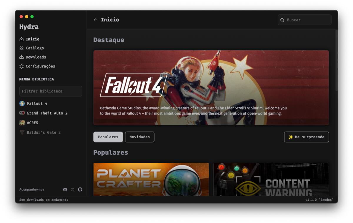 Hydra Launcher permette di scaricare tutti i giochi PC GRATIS Craccati - 