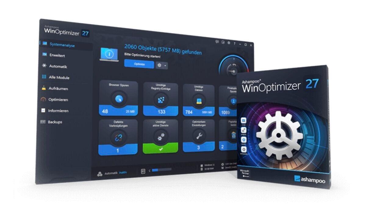Disponibile il nuovissimo Ashampoo WinOptimizer 27 - 