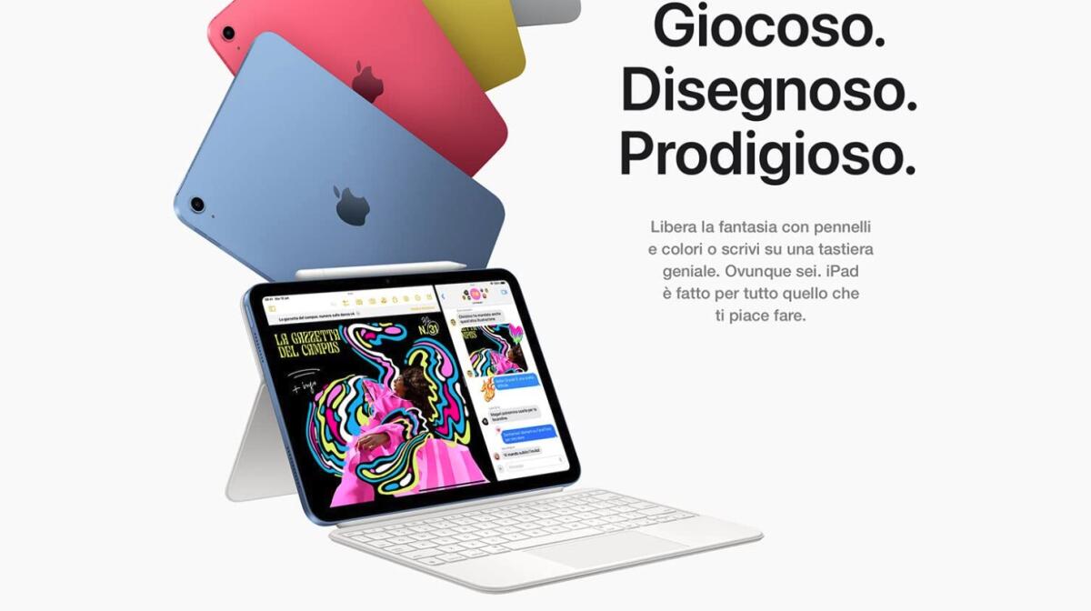 Tablet iPad 10,9" 2022 10a Gen Offerta Sconto Amazon - 