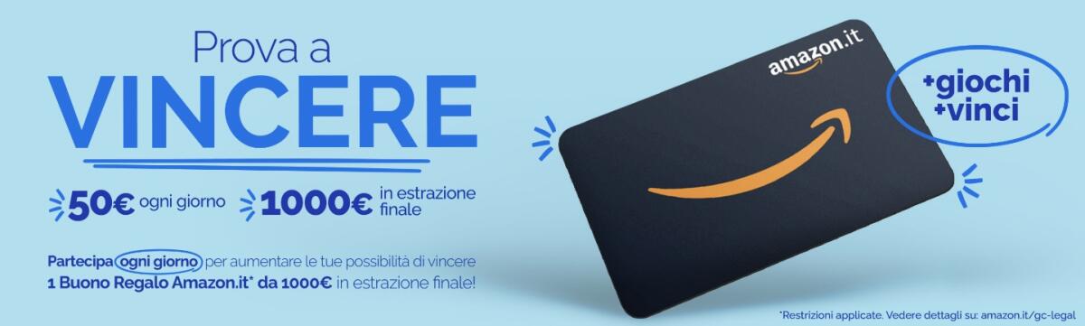 Concorso P&amp;G: vinci buoni Amazon da 50 o 1000€ | Come Partecipare - 