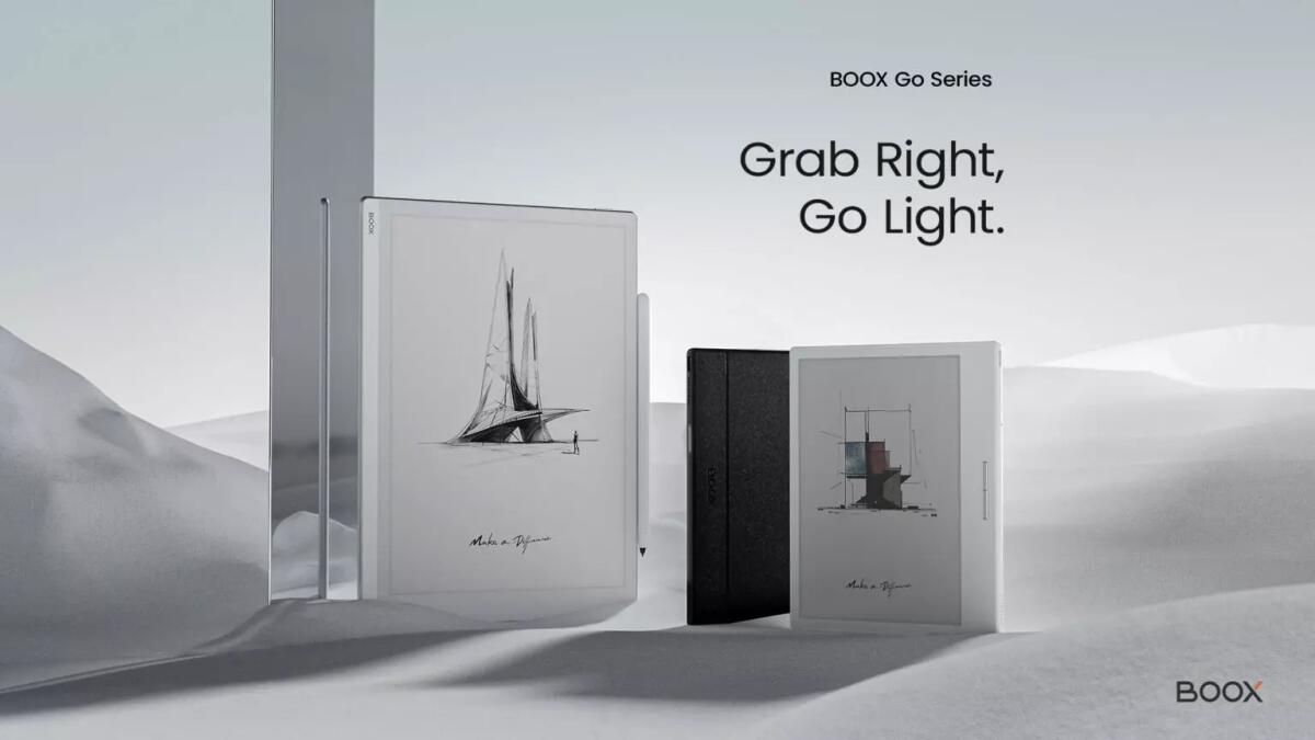Nuovi ebook reader Boox Go Color 7 e Boox Go 10.3 | PREZZI - 
